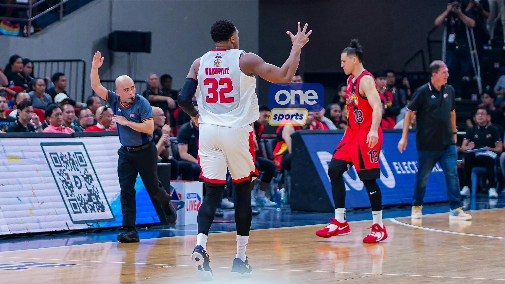 PBA: Justin Brownlee makes San Miguel pay for wide-open looks in rousing semis start for Brgy. Ginebra 